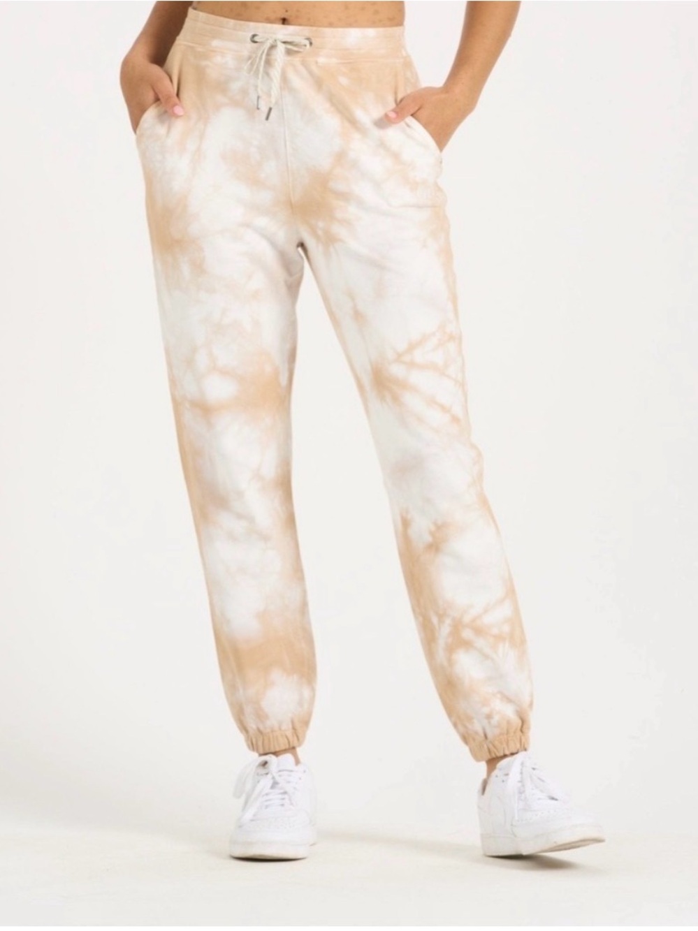 Vuori Laguna Lounge Pant 2.0 Oak Tie Dye Orange White